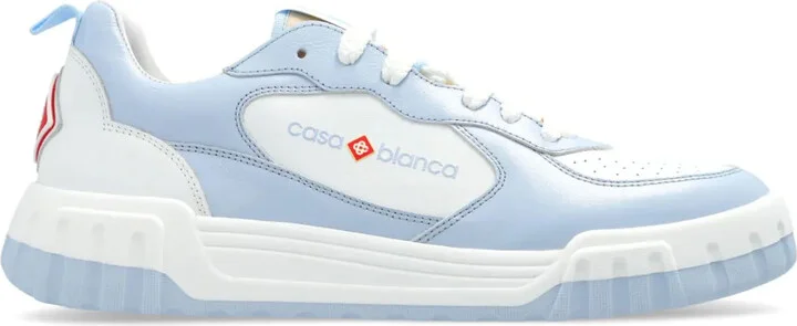 Court panelled sneakers