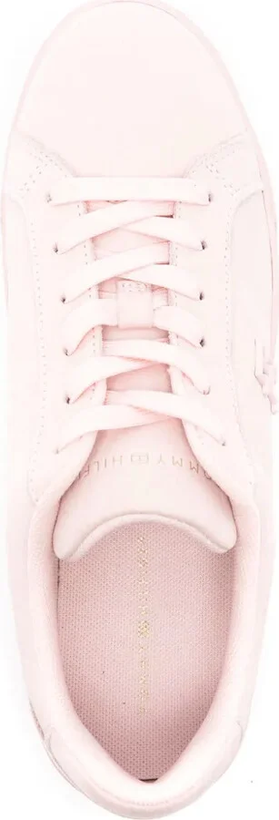 Court platform leather sneakers - Image 4