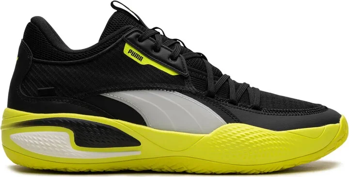 Court Rider "Black/Yellow Alert" sneakers