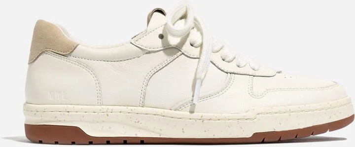 Court Sneakers in White Leather