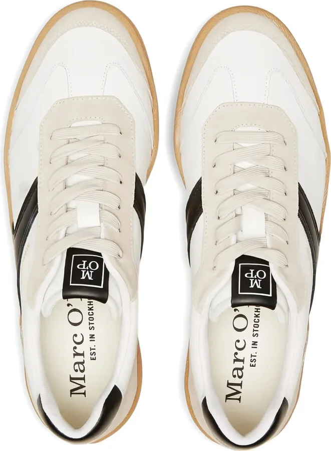 Court suede-panelled low-top sneakers - Image 4