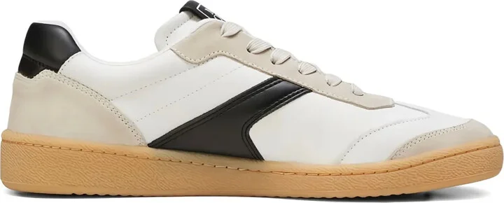 Court suede-panelled low-top sneakers