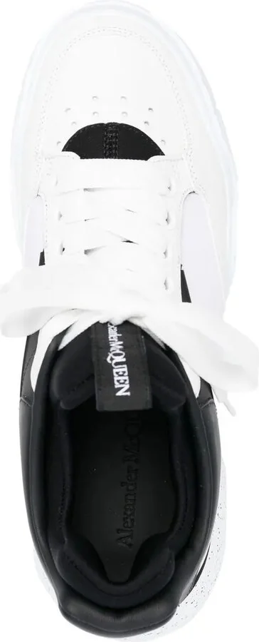 Court Tech leather sneakers - Image 4