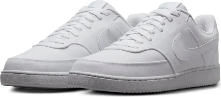 Court Vision Low Next Nature "White/White/White" sneakers - Image 2
