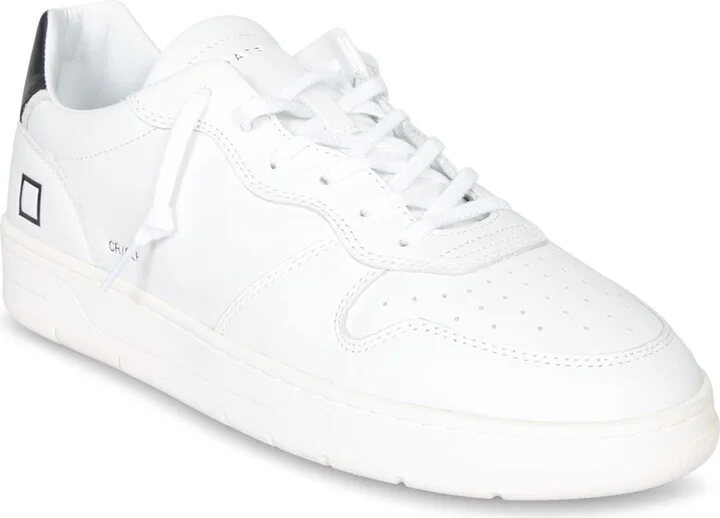 Court White-black Sneakers - Image 2
