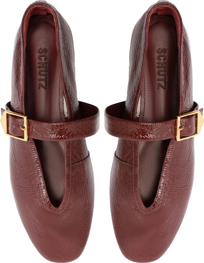 Courtney Patent Leather Mary Jane Flat - Image 9