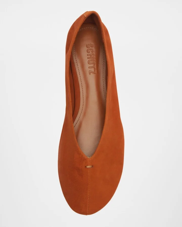 Courtney Suede Flats - Image 3