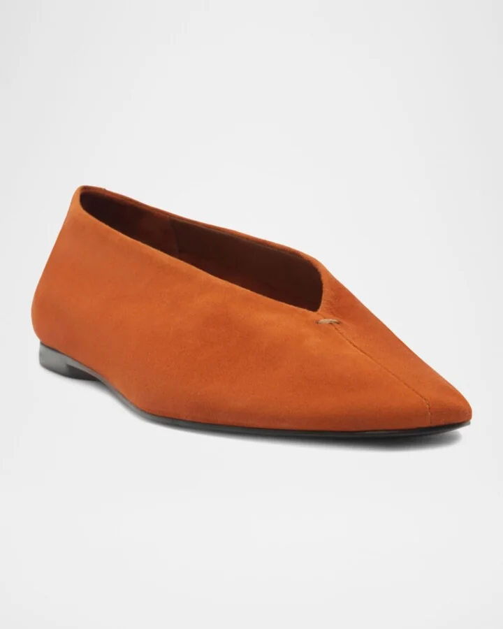 Courtney Suede Flats - Image 4