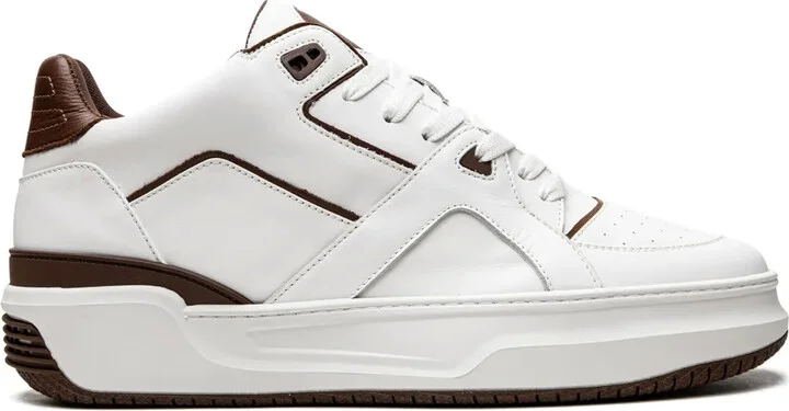 Courtside Low "White/Burgundy" sneakers