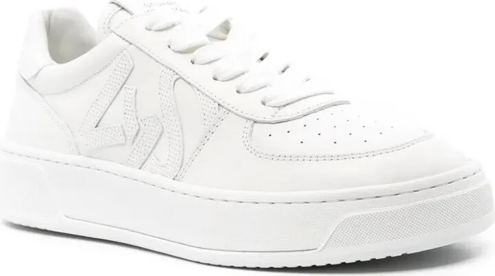 Courtside Monogram leather sneakers - Image 2