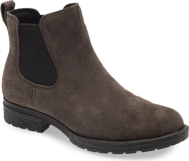 Dark Grey Suede