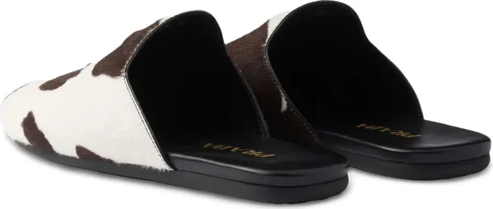 Cow-Print Slip-On Mules - Image 3