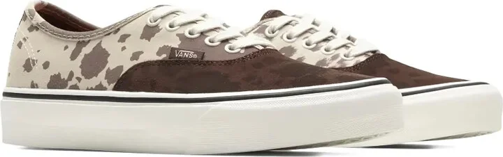 Cow-Print Suede Trainers - Image 2