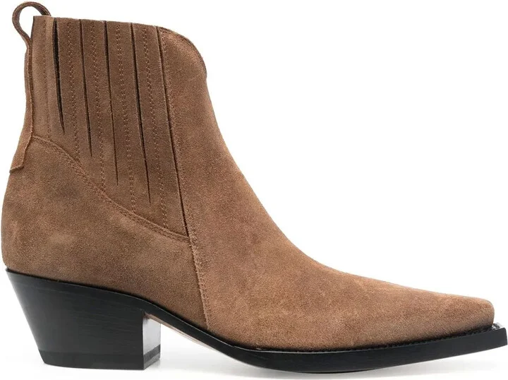 Cowboy ankle boots