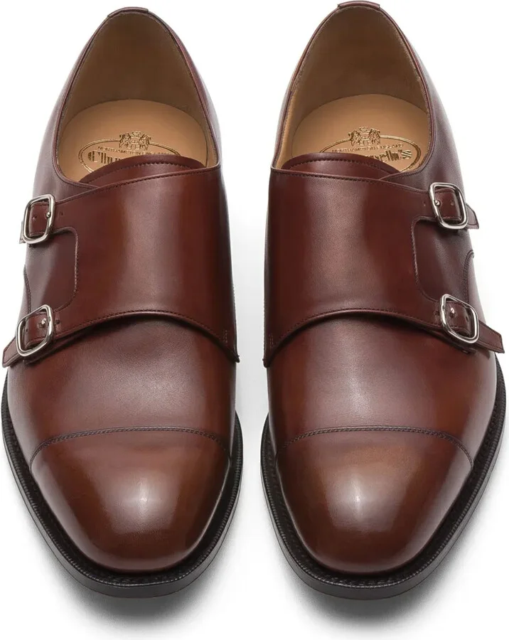 Cowes leather monk shoes - Image 3