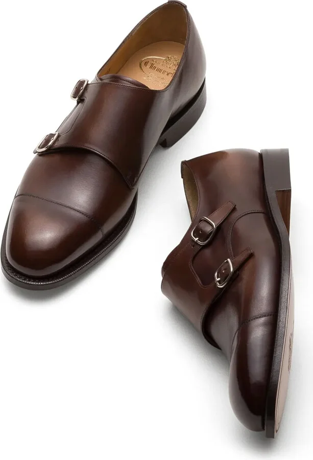 Cowes leather monk shoes - Image 3