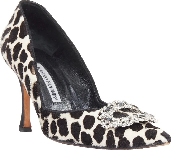 Cowhair Buckle Pumps