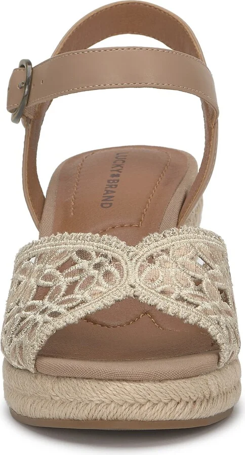 Coyna Espadrille Ankle Strap Platform Wedge Sandal - Image 4