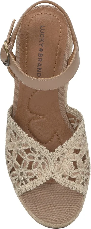 Coyna Espadrille Ankle Strap Platform Wedge Sandal - Image 5
