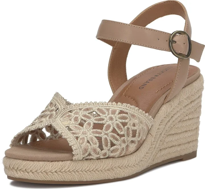 Coyna Espadrille Ankle Strap Platform Wedge Sandal - Image 9