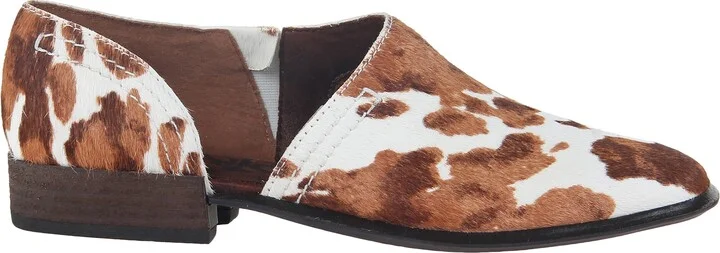 Coyote Half d'Orsay Genuine Calf Hair Shoe - Image 2