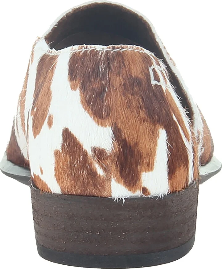 Coyote Half d'Orsay Genuine Calf Hair Shoe - Image 4