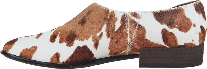 Coyote Half d'Orsay Genuine Calf Hair Shoe - Image 5