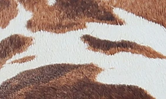 Coyote Half d'Orsay Genuine Calf Hair Shoe - Image 6