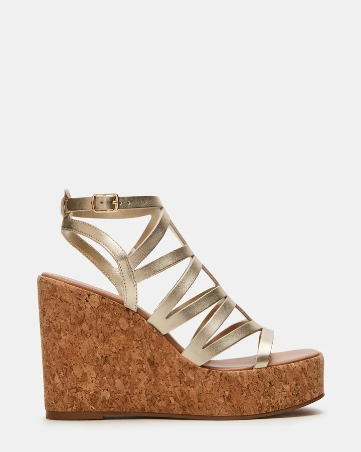 Cozette Gold Leather