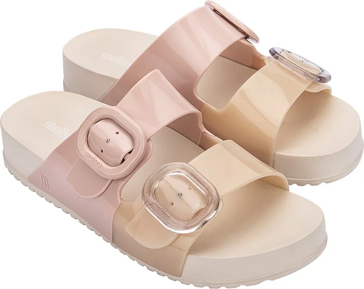 Cozy Buckle Slide Sandal