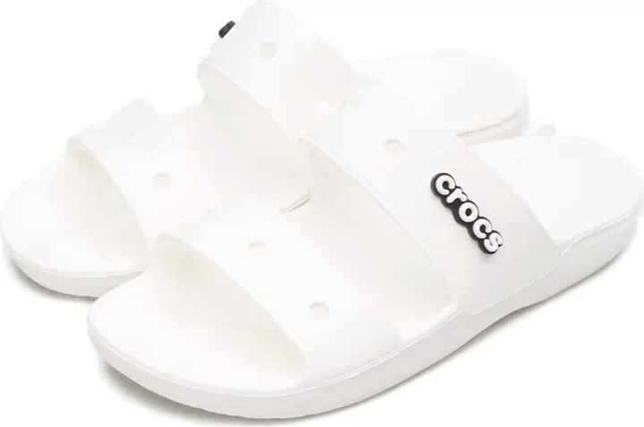 Cozy Casual Sports "White" slides