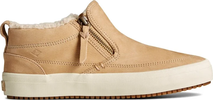 Cozy Crest Lug Side Zip Faux Shearling Lined Sneaker Boot - Image 2