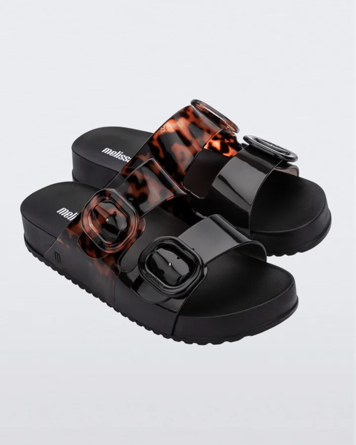 Cozy Slide - Black, Clear Tortoise - Image 5