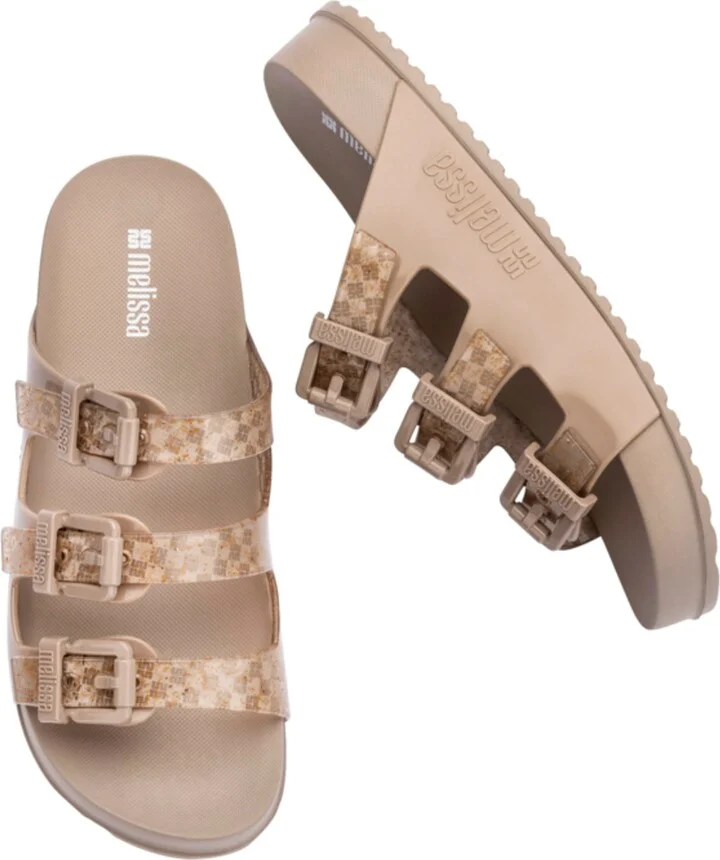 Cozy Stripes Platform Slide Sandal - Image 3