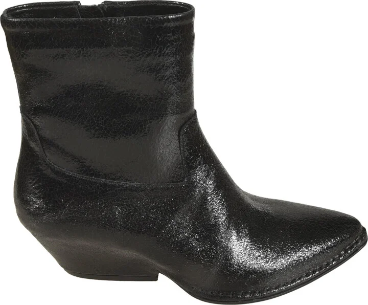 Crack Lame Boots
