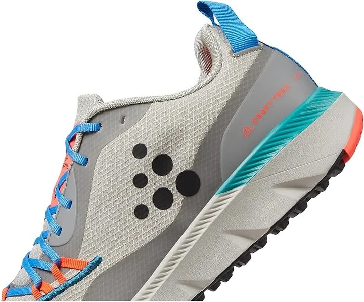 Craft Advance Nordic Trail Men's Shoes Ghost/Ray : 9 D - Medium, Rubber - Image 4
