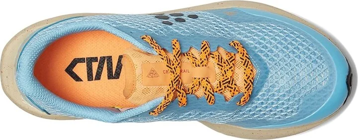 Craft CTM Ultra Trail Women's Shoes Sky/Peach : 6 B - Medium, Synthetic - Image 2