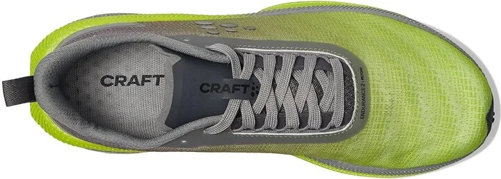 Craft Endurance 2 Men's Shoes Granite/Acid : 11 D - Medium - Image 2