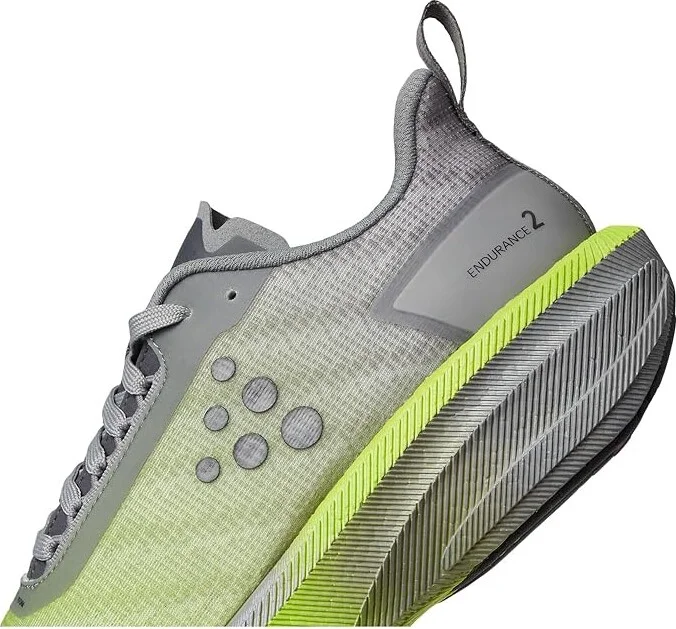 Craft Endurance 2 Men's Shoes Granite/Acid : 11 D - Medium - Image 7
