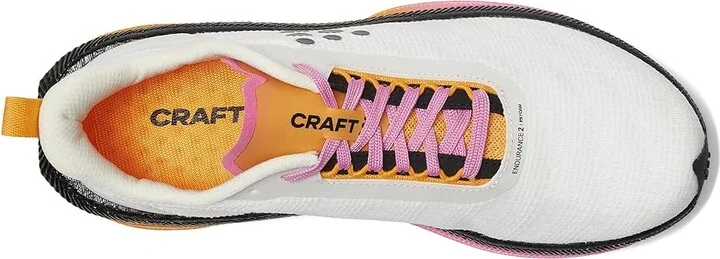 Craft Endurance 2 Women's Shoes Ash White/Fuchsia : 7 B - Medium, Rubber - Image 2