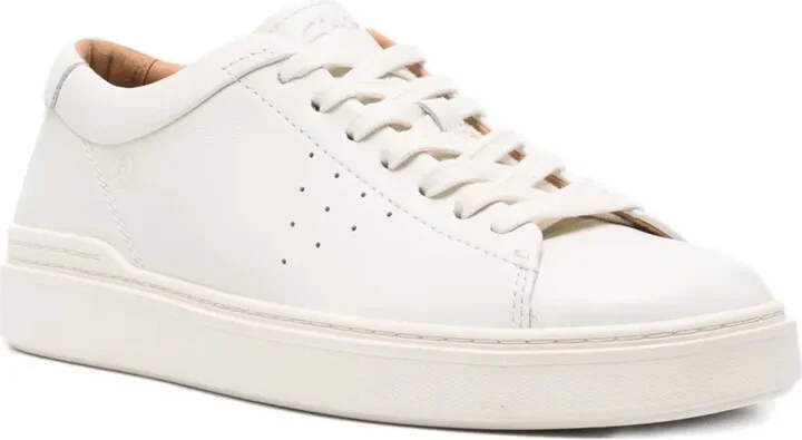 Craft leather perforated sneakers - Image 2