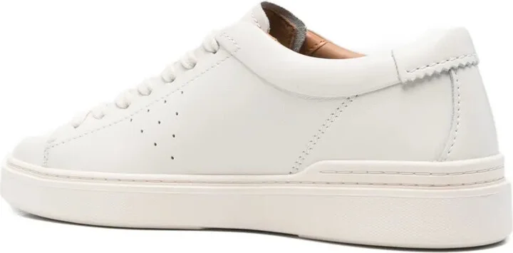 Craft leather perforated sneakers - Image 3