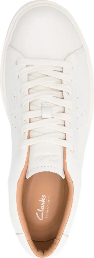 Craft leather perforated sneakers - Image 4