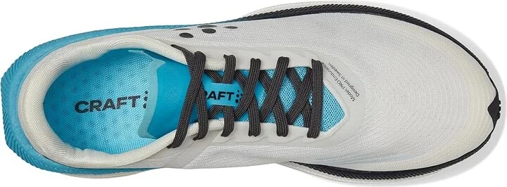 Craft Pro Endur Distance Men's Shoes White/Aquamarine : 12 D - Medium - Image 2