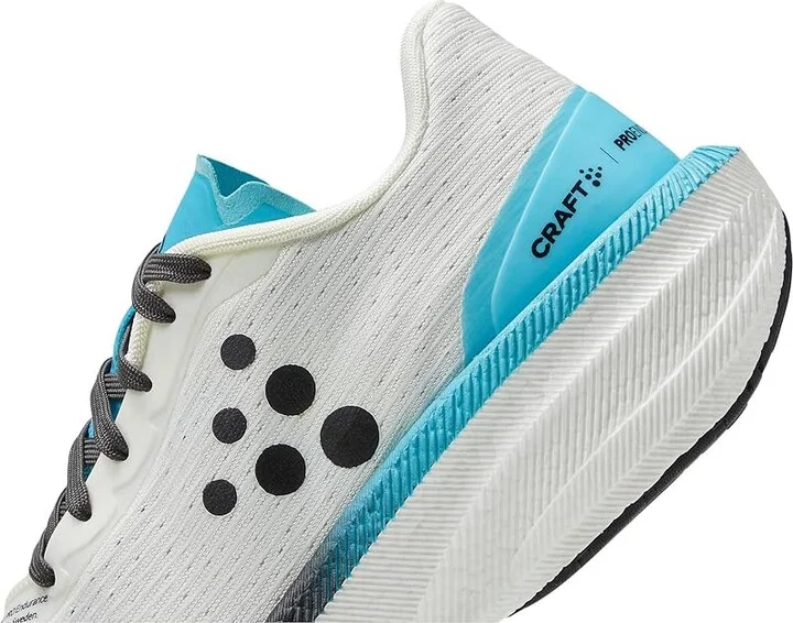 Craft Pro Endur Distance Women's Shoes White/Aquamarine : 6 B - Medium - Image 4