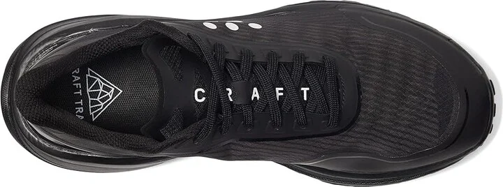 Craft Pure Trail Men's Shoes Black/White : 12.5 D - Medium, Synthetic - Image 2