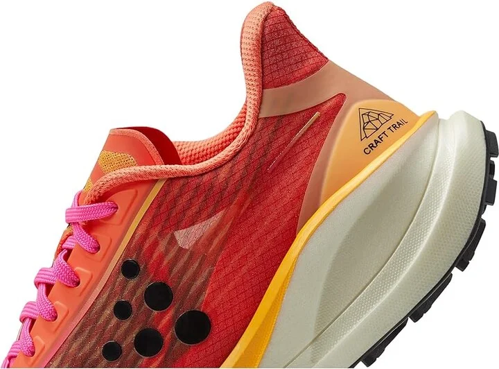 Craft Pure Trail Women's Shoes Vibrant/Tart : 7.5 B - Medium, Rubber - Image 4