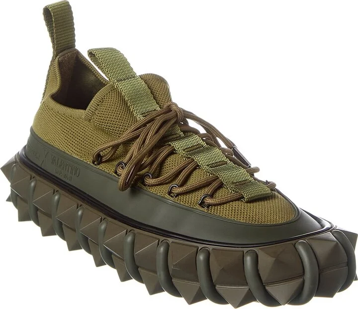 Craig Green X Valentino Knit & Rubber Sneaker
