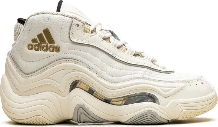 Crazy 98 "Core White/Gold Metallic" sneakers