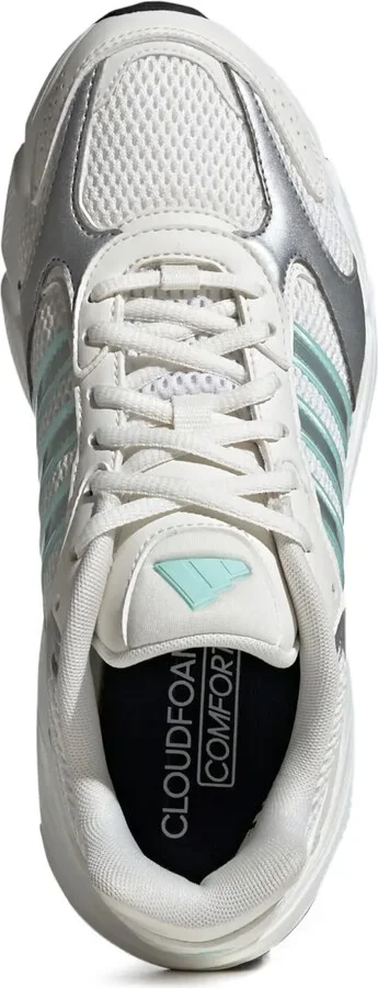 Crazychaos 2000 "White/Core White/Silver Met/Semi Flash Aqua" sneakers - Image 4